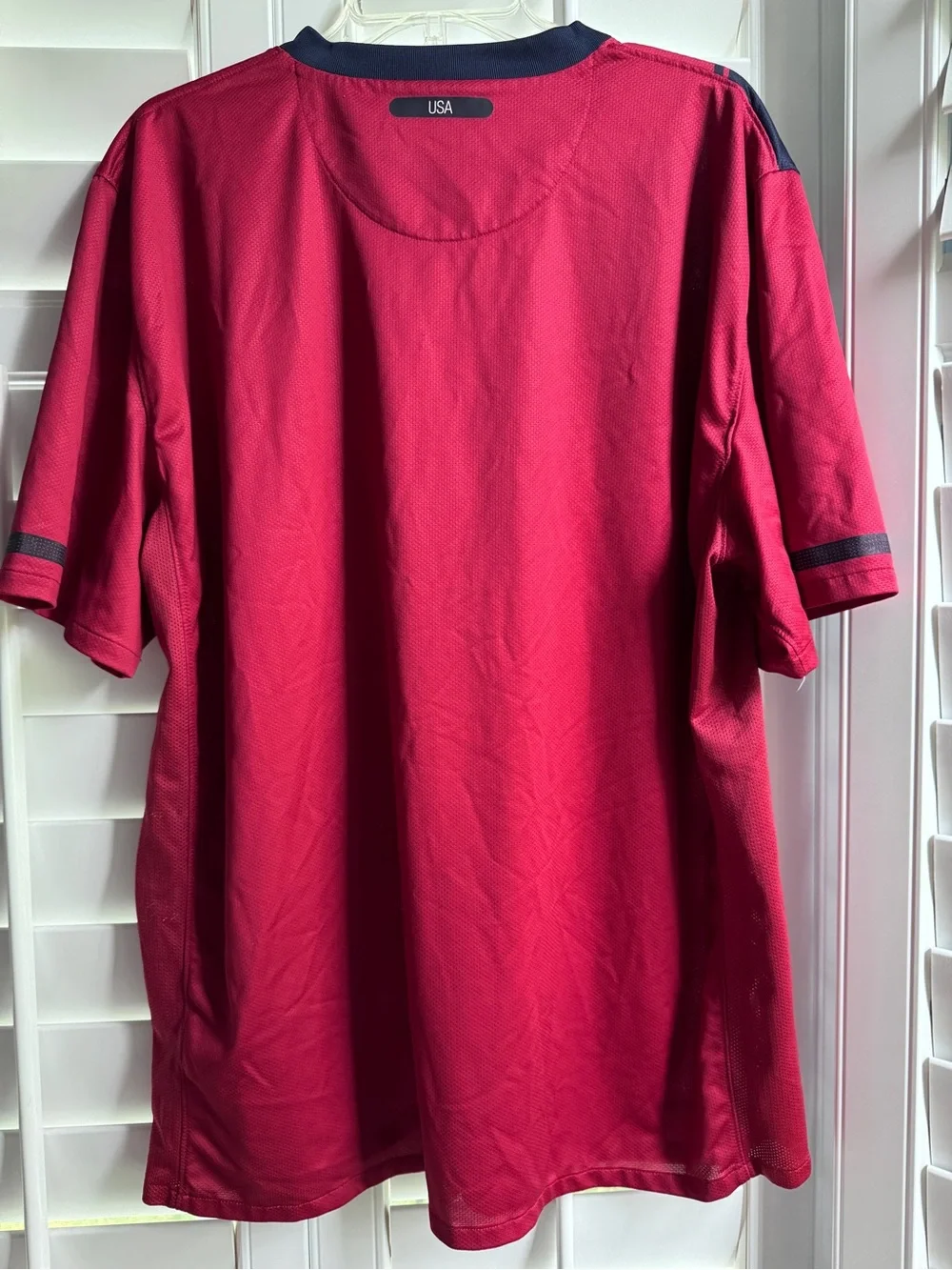 Men's US Soccer authentic athlete jersey size XL
